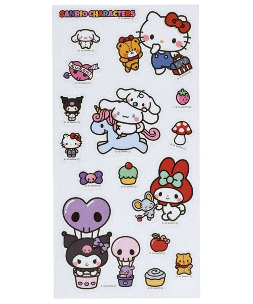 sanrio(サンリオ)の「(SK)サンリオ sanrio リフレクター ステッカー 反射 シール キティ マイメロ クロミ シナモロール(ステッカー/テープ・キッズ・その他1/その他4/その他5/その他3/その他2・ONE SIZE)」の5枚目の写真