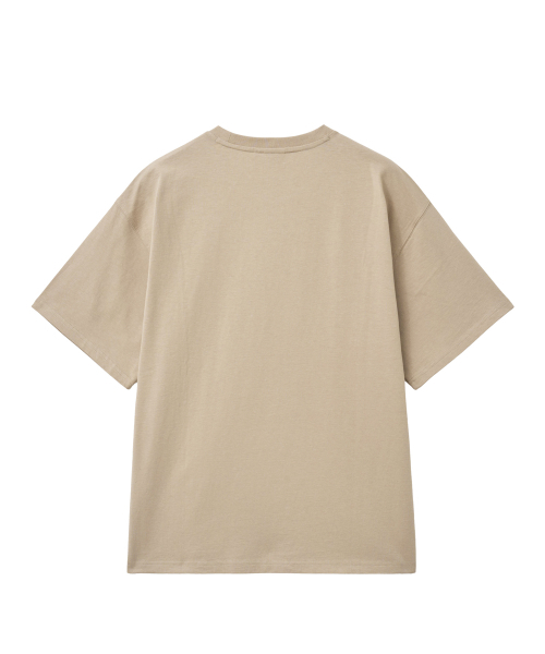 YALE(イェール)の「ブルドッグスベースボールグラフィックTシャツ_ベージュ(Tシャツ/カットソー・レディース・その他・SMALL/MEDIUM/LARGE/X-LARGE)」の2枚目の写真