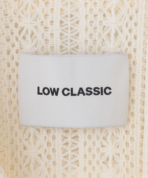 LOW CLASSIC（ロウ　クラシック）の「【LOW CLASSIC/ロウ クラシック】LACE JACKET（その他アウター・レディース・アイボリー・MEDIUM）」の5枚目の写真
