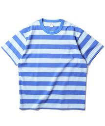 HOUSTON ボーダーポケットTシャツ