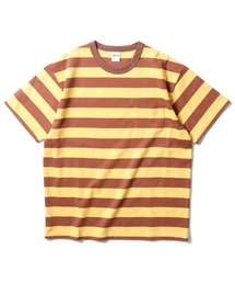HOUSTON ボーダーポケットTシャツ
