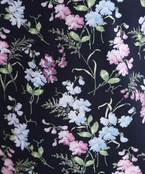 LAURA ASHLEY（ローラアシュレイ）の「【UVカット／接触冷感】ポリー柄 コットンジャージーワンピース（ワンピース・レディース・ホワイト系3/ネイビー系・38/40）」の10枚目の写真