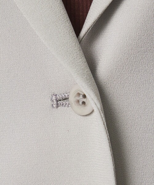 Steven Alan(スティーブンアラン)の「<Steven Alan>バックサテン ジョーゼット ジャケット(テーラードジャケット・レディース・ネイビー/ライトグレー・S/M)」の15枚目の写真