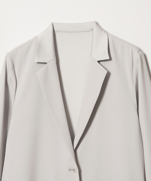 Steven Alan(スティーブンアラン)の「<Steven Alan>バックサテン ジョーゼット ジャケット(テーラードジャケット・レディース・ネイビー/ライトグレー・S/M)」の18枚目の写真