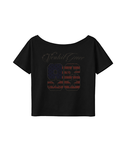 VENHIT(ベンヒット)の「venhitgrove ワンオフ 半袖Tシャツ(Tシャツ/カットソー・レディース・ホワイト/ライトグレー/ブラック・FREE)」の3枚目の写真