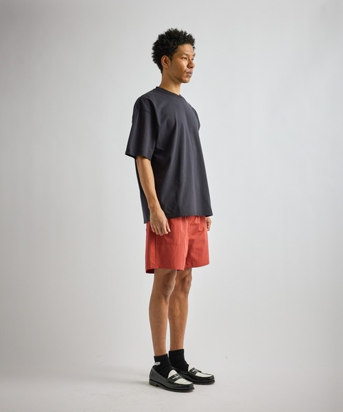 Saturdays NYC(サタデーズ ニューヨークシティ )の「Loofah Collar Relaxed SS Tee(Tシャツ/カットソー・メンズ・ネイビー/ライトグレー/ダークブラウン・L/M/S/XL)」の18枚目の写真