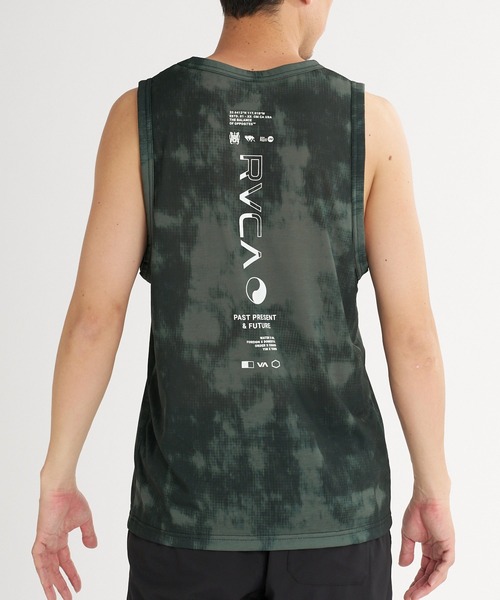 RVCA(ルーカ)の「RVCA メンズ AVALANCHE VENT TT タンクトップ 【2026年夏モデル】(タンクトップ・メンズ・ホワイト/ブラック/ホワイト系その他/ブラック系その他・SMALL/MEDIUM/LARGE/X-LARGE)」の6枚目の写真
