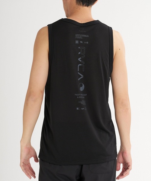 RVCA(ルーカ)の「RVCA メンズ AVALANCHE VENT TT タンクトップ 【2026年夏モデル】(タンクトップ・メンズ・ホワイト/ブラック/ホワイト系その他/ブラック系その他・SMALL/MEDIUM/LARGE/X-LARGE)」の10枚目の写真