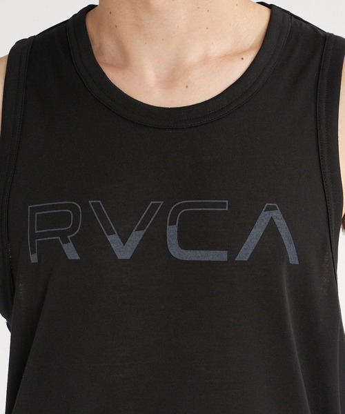 RVCA(ルーカ)の「RVCA メンズ AVALANCHE VENT TT タンクトップ 【2026年夏モデル】(タンクトップ・メンズ・ホワイト/ブラック/ホワイト系その他/ブラック系その他・SMALL/MEDIUM/LARGE/X-LARGE)」の11枚目の写真