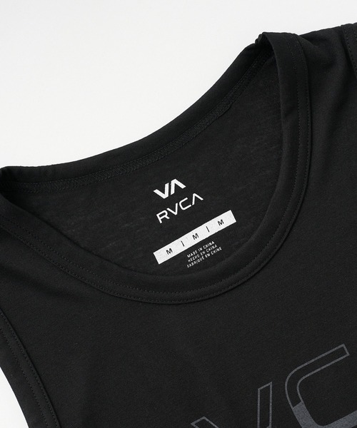 RVCA(ルーカ)の「RVCA メンズ AVALANCHE VENT TT タンクトップ 【2026年夏モデル】(タンクトップ・メンズ・ホワイト/ブラック/ホワイト系その他/ブラック系その他・SMALL/MEDIUM/LARGE/X-LARGE)」の13枚目の写真