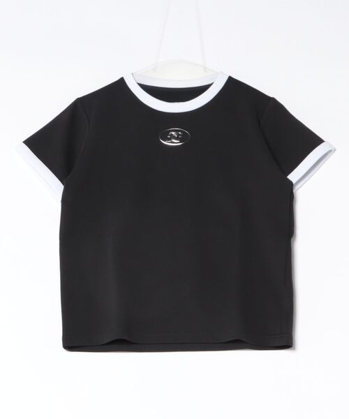 DC SHOES(ディーシーシューズ)の「DC Shoes ウィメンズ 26 WS SMT JF SS Tシャツ 【2026年夏モデル】(Tシャツ/カットソー・レディース・ホワイト×ブルー/ブラック×ホワイト・SMALL/MEDIUM/LARGE)」の2枚目の写真