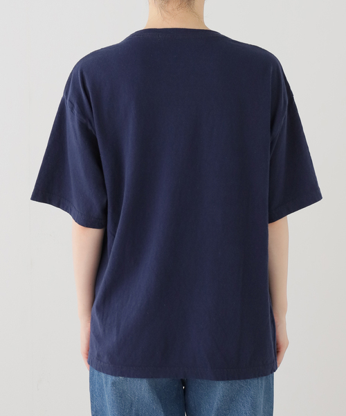 FRAMeWORK(フレームワーク)の「NEW STANDARD TEE(Tシャツ/カットソー・レディース・ネイビー/ダークグリーン/ホワイト・FREE)」の17枚目の写真