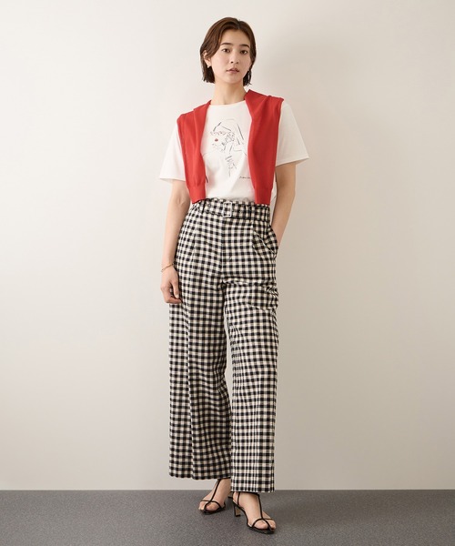 ROPE'(ロペ)の「【YUKO SAEKI for ROPE’・コラボレーション】プリントTシャツ/イージーケア(Tシャツ/カットソー・レディース・ホワイト系その他3/ホワイト系その他/ホワイト系その他2・FREE)」の11枚目の写真