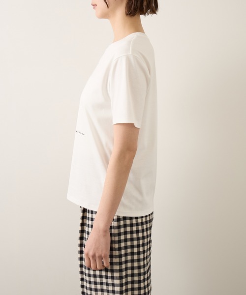 ROPE'(ロペ)の「【YUKO SAEKI for ROPE’・コラボレーション】プリントTシャツ/イージーケア(Tシャツ/カットソー・レディース・ホワイト系その他3/ホワイト系その他/ホワイト系その他2・FREE)」の19枚目の写真
