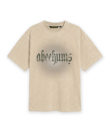 ピグメントダイングスター半袖Tシャツ ABH365-111 ベージュ