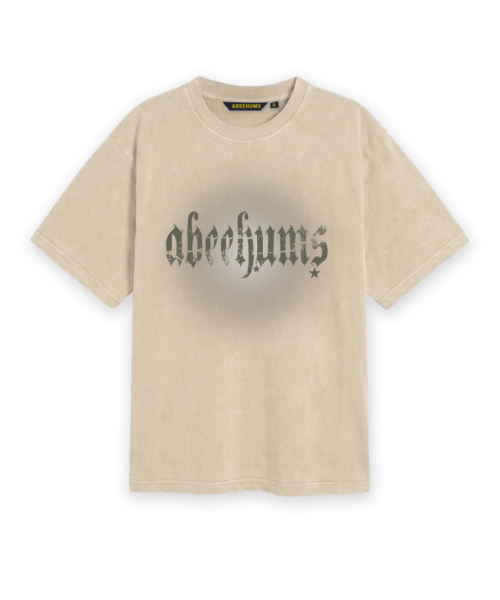 ABEEHUMS(アビハムズ)の「ピグメントダイングスター半袖Tシャツ ABH365-111 ベージュ(Tシャツ/カットソー・レディース・ベージュ・SMALL/MEDIUM)」の2枚目の写真