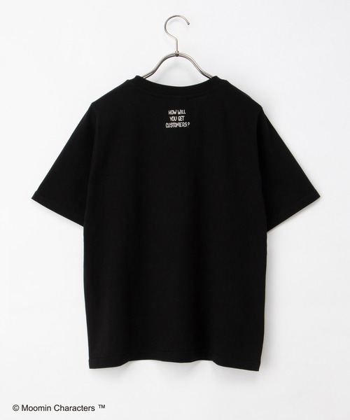 Honeys(ハニーズ)の「【UVカット】ムーミン/半袖Tシャツ(Tシャツ/カットソー・レディース・オレンジ/ブラック/ブラウン系その他/グレイッシュベージュ/ピンク系その他・L/LL/M)」の8枚目の写真