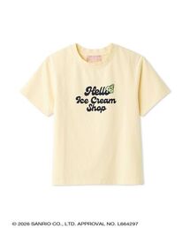 【HELLO ICE CREAM SHOP 】クロップドTシャツ