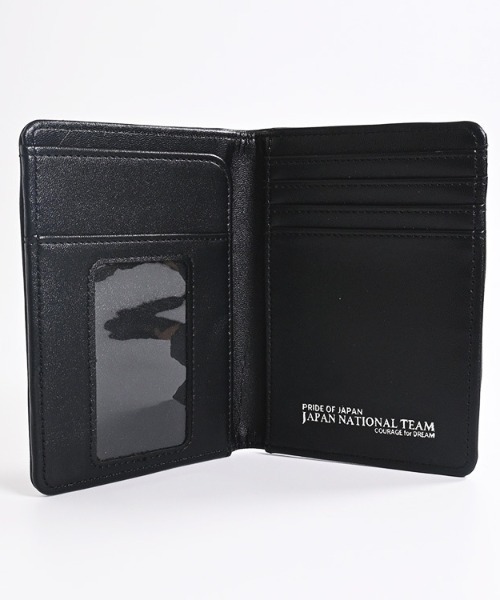 JFA STORE】 パスポートケース JFAエンブレム型押し PUレザー カード