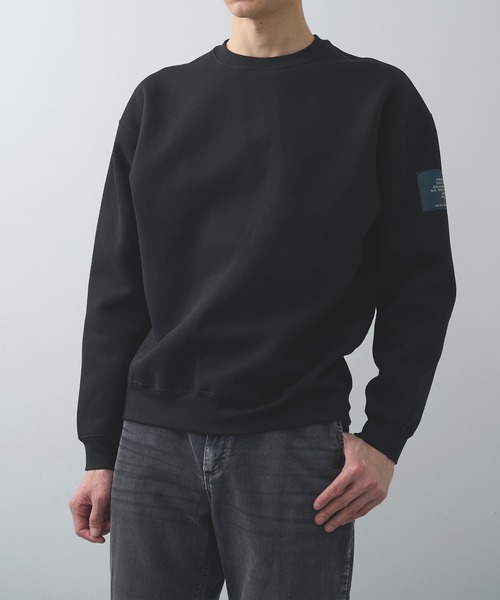 N.HOOLYWOOD(N.ハリウッド)の「【N.HOOLYWOOD】9252-CS81 CREWNECK SWEATSHIRT(スウェット・メンズ・グレー/ブラック・40/38/36)」の2枚目の写真
