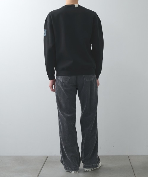 N.HOOLYWOOD(N.ハリウッド)の「【N.HOOLYWOOD】9252-CS81 CREWNECK SWEATSHIRT(スウェット・メンズ・グレー/ブラック・40/38/36)」の14枚目の写真