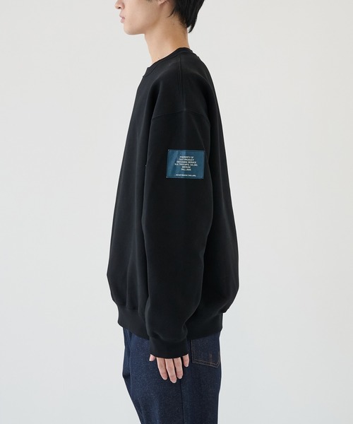 N.HOOLYWOOD(N.ハリウッド)の「【N.HOOLYWOOD】9252-CS81 CREWNECK SWEATSHIRT(スウェット・メンズ・グレー/ブラック・40/38/36)」の17枚目の写真