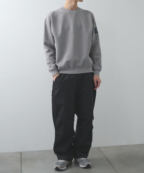 N.HOOLYWOOD(N.ハリウッド)の「【N.HOOLYWOOD】9252-CS81 CREWNECK SWEATSHIRT(スウェット・メンズ・グレー/ブラック・40/38/36)」の4枚目の写真