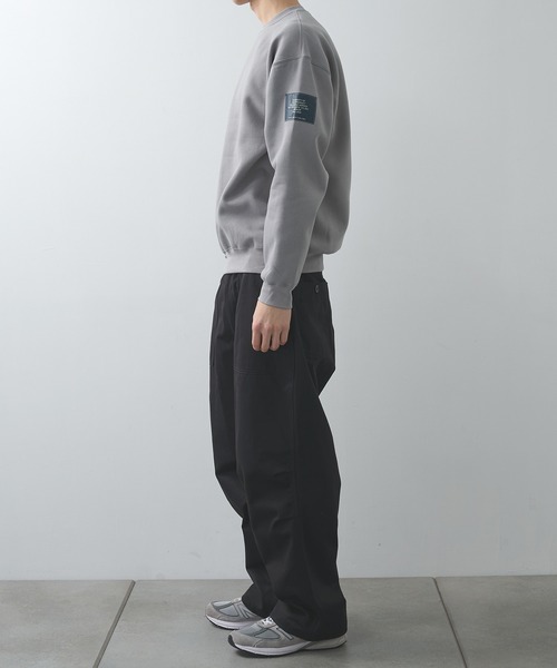 N.HOOLYWOOD(N.ハリウッド)の「【N.HOOLYWOOD】9252-CS81 CREWNECK SWEATSHIRT(スウェット・メンズ・グレー/ブラック・40/38/36)」の5枚目の写真