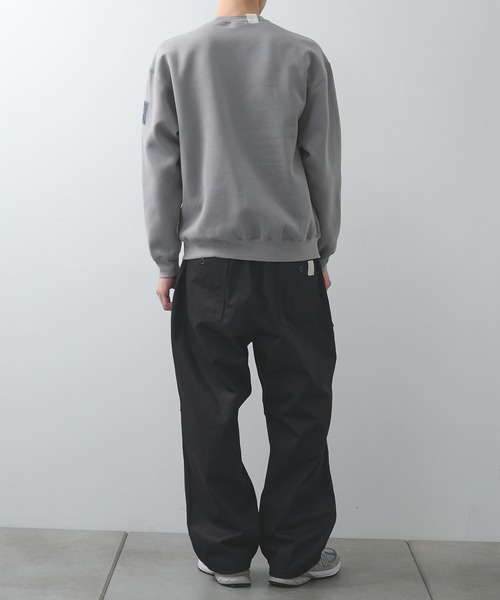 N.HOOLYWOOD(N.ハリウッド)の「【N.HOOLYWOOD】9252-CS81 CREWNECK SWEATSHIRT(スウェット・メンズ・グレー/ブラック・40/38/36)」の6枚目の写真