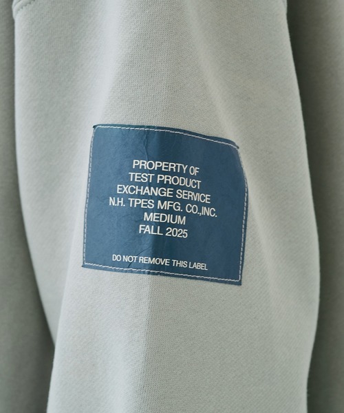 N.HOOLYWOOD(N.ハリウッド)の「【N.HOOLYWOOD】9252-CS81 CREWNECK SWEATSHIRT(スウェット・メンズ・グレー/ブラック・40/38/36)」の10枚目の写真
