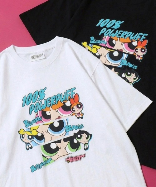 The Powerpuff Girls/パワーパフガールズ オーバーサイズ プリント
