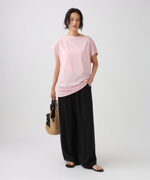 BABYLONE(バビロン)の「キュプライージーパンツ(その他パンツ・レディース・ブラック/ベージュ・36inch/34inch)」の7枚目の写真