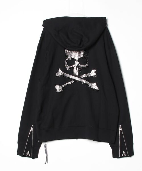 mastermind JAPAN(マスターマインド)の「SWAROVSKI CRYSTALS UP HOODIE(パーカー・メンズ・ブラック・XL)」の2枚目の写真