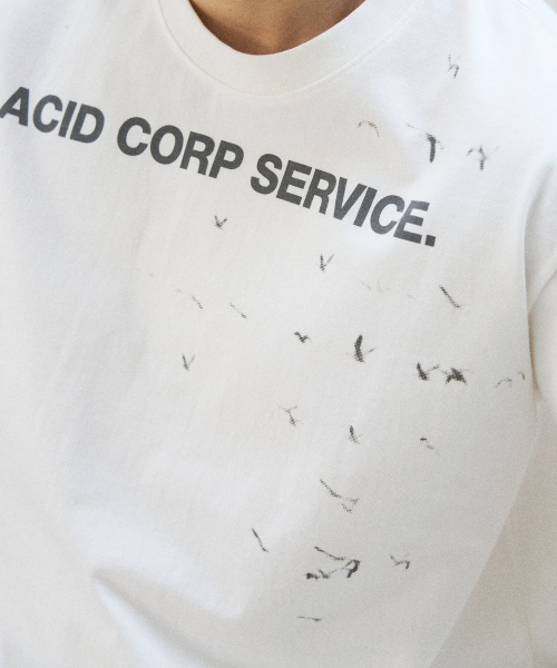 SLOWACID（スローアシッド）の「バード 半袖Tシャツ [ホワイト]（Tシャツ/カットソー・レディース・その他・SMALL/MEDIUM/LARGE/X-LARGE）」の5枚目の写真