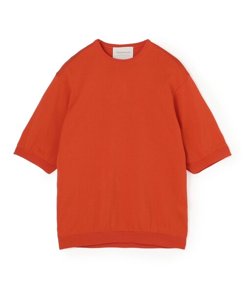 TOMORROWLAND (トゥモローランド)の「TOMORROWLAND tricot コットンニットTシャツ(ニット/セーター・メンズ・ホワイト/ベージュ/ブラック/ネイビー/ライトグレー/オレンジ・M/L/S)」の6枚目の写真