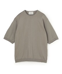 TOMORROWLAND tricot シルクコットン 半袖ニットポロシャツ SESIA