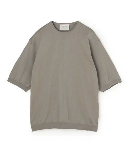 TOMORROWLAND (トゥモローランド)の「TOMORROWLAND tricot コットンニットTシャツ(ニット/セーター・メンズ・ホワイト/ベージュ/ブラック/ネイビー/ライトグレー/オレンジ・M/L/S)」の4枚目の写真