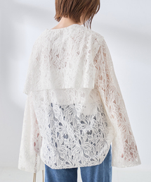 Uhr/ウーア Lace Sailor Collar Blouse ブラウス