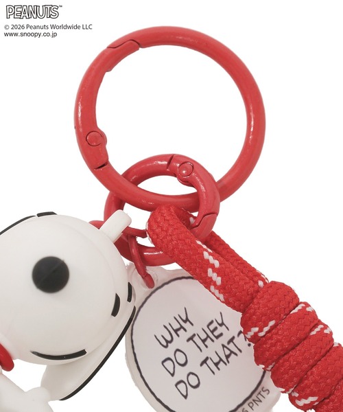 PEANUTS(ピーナッツ)の「【PEANUTS】GreenParks3Dチャーム(チャーム・レディース・レッド/ブラック/オレンジ・FREE)」の7枚目の写真