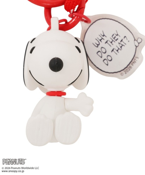 PEANUTS(ピーナッツ)の「【PEANUTS】GreenParks3Dチャーム(チャーム・レディース・レッド/ブラック/オレンジ・FREE)」の9枚目の写真