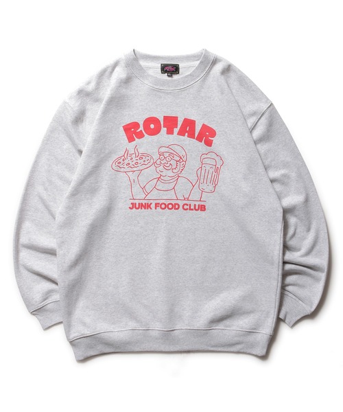 ROTAR(ローター)の「JFC LOGO Sweat(スウェット・メンズ・オレンジ系その他/アッシュグレー/インディゴブルー・MEDIUM/X-LARGE/LARGE)」の1枚目の写真