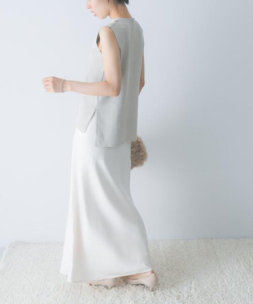 URBAN RESEARCH ROSSO WOMEN（アーバンリサーチ　ロッソ）の「接触冷感ハイネックラメプルオーバー（その他トップス・レディース・ブラウン/ライトベージュ・FREE）」の19枚目の写真
