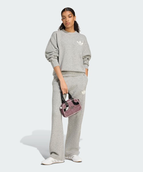 adidas（アディダス）の「adidas Originals アスレチック デプト ニットセーター / トレーナー / アディダスオリジナルス adidas Originals（スウェット・レディース・グレー・SMALL/MEDIUM/LARGE/X-LARGE/XX-LARGE/X-SMALL/3XL）」の5枚目の写真