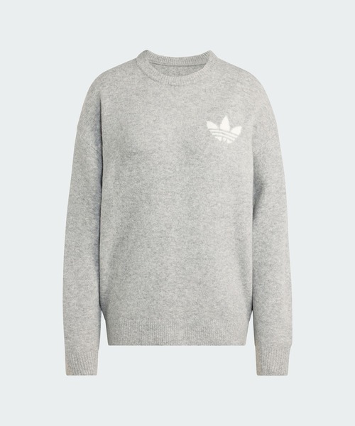 adidas（アディダス）の「adidas Originals アスレチック デプト ニットセーター / トレーナー / アディダスオリジナルス adidas Originals（スウェット・レディース・グレー・SMALL/MEDIUM/LARGE/X-LARGE/XX-LARGE/X-SMALL/3XL）」の6枚目の写真