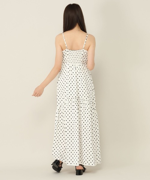 Heather(ヘザー)の「BIGリボンフレアキャミワンピース 1057783(ワンピース・レディース・ブラウン系その他/ブルー系その他/ホワイト系その他・FREE)」の21枚目の写真