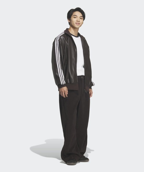 adidas（アディダス）の「プレザー3Sトラックトップ / ジャージ / アディダスオリジナルス adidas Originals（ジャージ・メンズ・ブラウン・MEDIUM/SMALL/X-LARGE/X-SMALL/XX-LARGE/XX-SMALL/3XL/LARGE）」の10枚目の写真