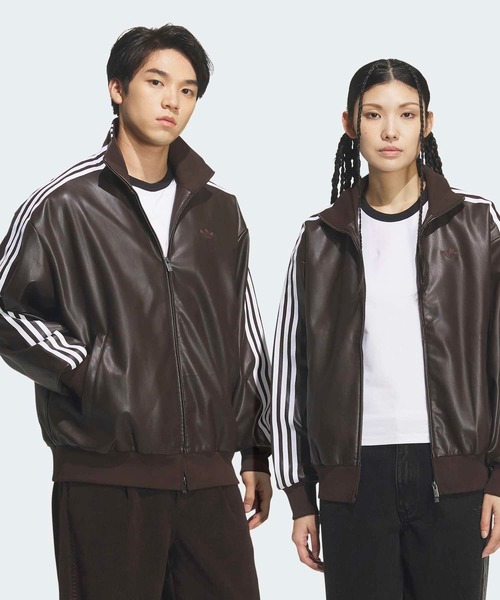 adidas（アディダス）の「プレザー3Sトラックトップ / ジャージ / アディダスオリジナルス adidas Originals（ジャージ・メンズ・ブラウン・MEDIUM/SMALL/X-LARGE/X-SMALL/XX-LARGE/XX-SMALL/3XL/LARGE）」の4枚目の写真