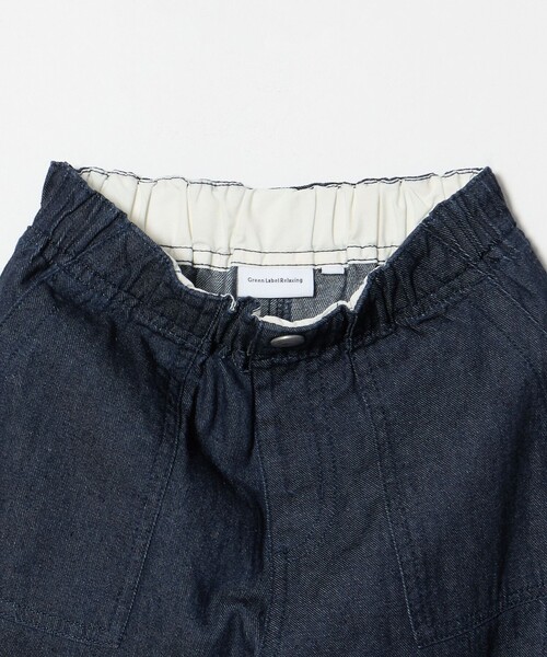 green label relaxing(グリーンレーベルリラクシング)の「デニム ロングパンツ / キッズ 100cm-160cm(デニムパンツ・キッズ・ネイビー/コバルトブルー・110cm/100cm/120cm/130cm/140cm/150cm/160cm)」の6枚目の写真
