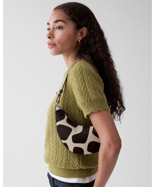 kate spade new york（ケイトスペード ニューヨーク）の「ケーエスデュオ ジラフ ヘアカーフ ミニ ショルダーバッグ（ショルダーバッグ・レディース・その他・ONESIZE）」の2枚目の写真