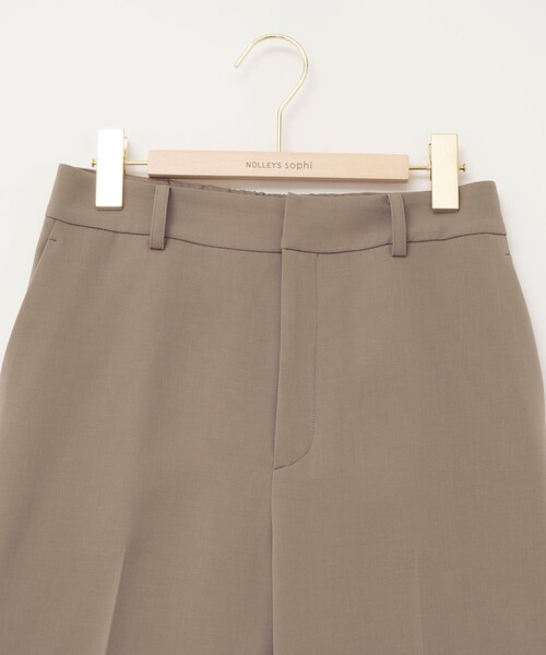 NOLLEY’S Sophi（ノーリーズソフィ）の「《セットアップ対応》ウォッシャブルダブルクロステーパードパンツ（その他パンツ・レディース・カーキ/ネイビー・38/40/36）」の19枚目の写真
